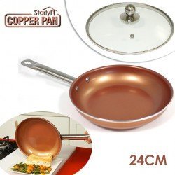 COPPER PAN 24CM 
