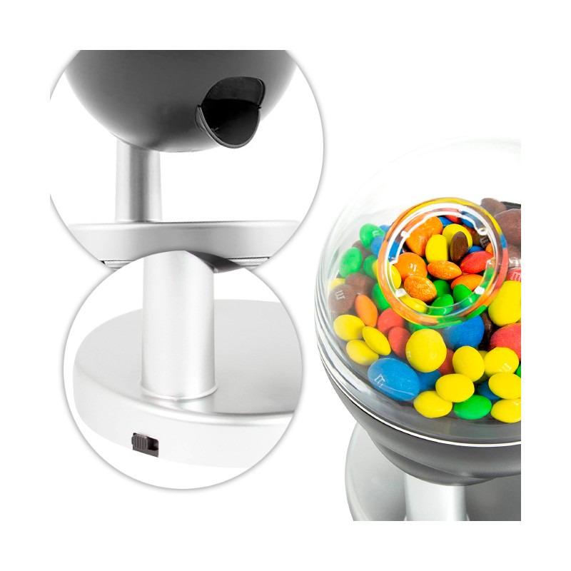 Distributore Di Caramelle A 3 Scomparti | Ideale Per Casa E Feste | 29x13 Cm - Foto 14