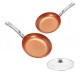 SET PADELLE COPPER PAN 20 E 24 CM