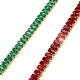 SET ELEGANTE BRACCIALETTI ROSSO E VERDE