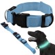 COLLARE RIFLETTENTE CON ILLUMINAZIONE LED PER CANI E GATTI