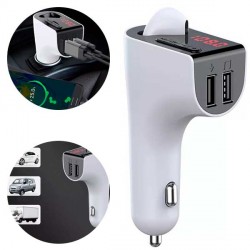 RIPRODUTTORE - CARICATORE USB CON CUFFIE BLUETOOTH