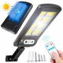 LAMPADA SOLARE CON SENSORE DI MOVIMENTO E TELECOMANDO