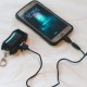 LAMPADA PORTACHIAVI CON POWER BANK AD ENERGIA SOLARE DA 1200 MAH