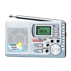 RADIO DIGITALE AM/FM CON ALLARME