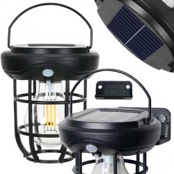 LAMPADA SOLARE APPENDIBILE CON SENSORE DI MOVIMENTO E 3 MODI DI FUNZIONAMENTO IMPERMEABILE