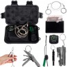 KIT DI SOPRAVVIVENZA 7 IN 1 CON ASTUCCIO