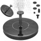 FONTANA GALLEGGIANTE SOLARE PER GIARDINO CON 5 BECCUCCI