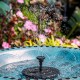 FONTANA GALLEGGIANTE SOLARE PER GIARDINO CON 5 BECCUCCI