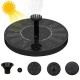FONTANA GALLEGGIANTE SOLARE PER GIARDINO CON 5 BECCUCCI