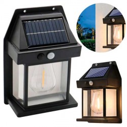 LAMPADA SOLARE IMPERMEABILE CON SENSOR DI MOVIMENTO E TRE MODI DI LUCE