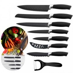 SET DI COLTELLI ANTIADERENTI 7 PEZZI