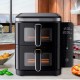 FRIGGITRICE AD ARIA DOPPIA 11 L CON PANNELLO LATERALE E 2800W
