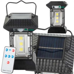 LAMPADA SOLARE CON SENSORE DI MOVIMENTO E 3 MODI DI FUNZIONAMENTO IMPERMEABILE