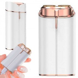 DEPILATORE CON DUE DISCHI FACCIALE E CORPOREA CON CARICA USB