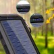 BANCO DI ENERGIA SOLARE CON BUSSOLA E TORCIA