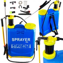 PULVERIZZATORE A PRESSIONE CON ZAINO E TUBO FLESSIBILE 20 L