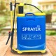PULVERIZZATORE A PRESSIONE CON ZAINO E TUBO FLESSIBILE 20 L