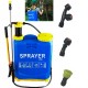 PULVERIZZATORE A PRESSIONE CON ZAINO E TUBO FLESSIBILE 20 L