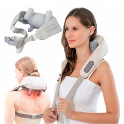 MASSAGGIATORE PER IL COLLO WIRELESS CON FUNZIONE CALORE
