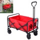 CARRO MULTIUSOS PLEGABLE PLAYA CON MANGO AJUSTABLE