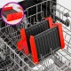 Piastra Grill per Microonde con Rivestimento Ceramico e Manici in Silicone