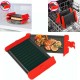 Piastra Grill per Microonde con Rivestimento Ceramico e Manici in Silicone