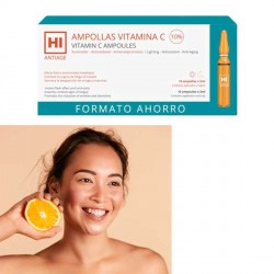 AMPOLLE EFFETTO FLASH E LUMINOSITÀ CON VITAMINA C 10% 10 UND x 2 ML
