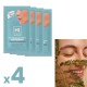 PACK 4 X MASCHERE VISO IDROGEL EFFETTO FLASH ANTI-ETÀ