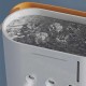 VENTILATORE A TORRE OSCILLANTE RICARICABILE CON LUCI LED E PULVERIZZAZIONE