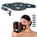 MASCHERA FACCIALE LED IN SILICONE CON FOTOTERAPIA