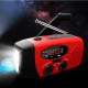 RADIO A BATTERÍA CON PENNELLO SOLARE , MANOVELLA E LANTERNA 8H DI DURATA