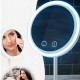 SPECCHIO DA TRUCCO CON VENTILATORE E LUCE LED