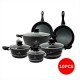 SET DI PENTOLE IN MARMO DA CUCINA DA 10 PEZZI