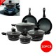 SET DI PENTOLE IN MARMO DA CUCINA DA 10 PEZZI