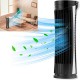 VENTILATORE A COLONNA OSCILLANTE SENZA PALA CON USB E LUCE LED INTEGRATA