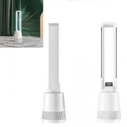 AEROTERMO SENZA PALE 2 IN 1 CON TELECOMANDO E 7 COLORI LED