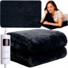 COPERTA ELETTRICA GRANDE CON TELECOMANDO 180X130 CM