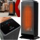 RISCALDATORE ELETTRICO A BASSO CONSUMO CON TELECOMANDO 2000W