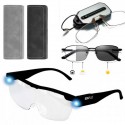 SET COMPLETO DI OCCHIALI INTELLIGENTI: AUMENTO CON LUCE, LETTURA PORTATILE, MULTIFOCALE FOTOCROMATICA E ASTUCCIO