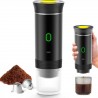 CAFFETTIERA PORTATILE ESPRESSO 3 IN 1 COMPATIBILE CON CAPSULE GRANDI E PICCOLE E CAFFÈ MACINATO