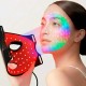MASCHERA FACCIALE LED IN SILICONE CON FOTOTERAPIA