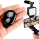 KIT VLOGGING CON MINI MICROFONO CON TRIPODE E LAMPADA LED