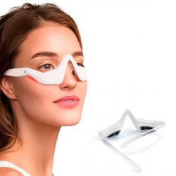 MASSAGGIATORE PER IL CONTORNO OCCHI CON TERAPIA DI LUCE ROSSA