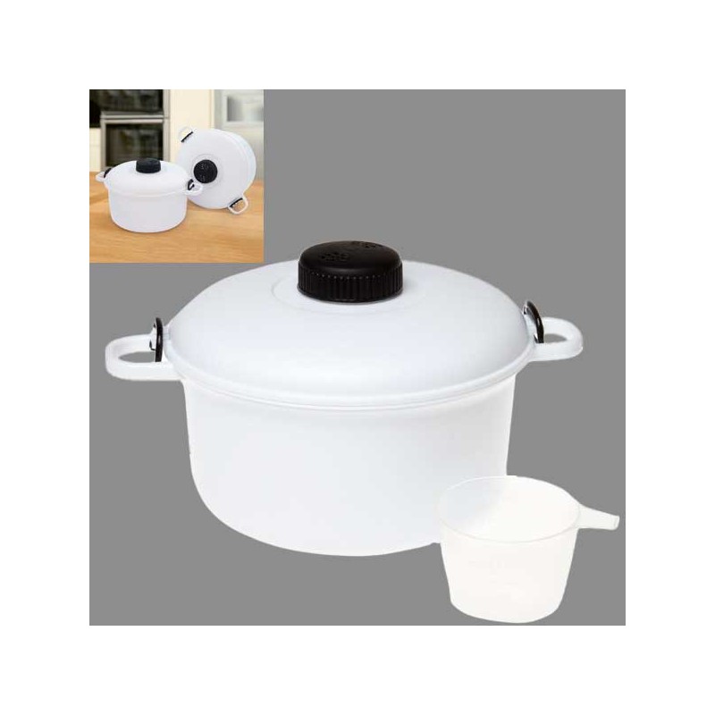 PENTOLA A PRESSIONE PER MICROONDE CON COPERCHIO 2.8 LITRI
