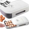 ORGANIZZATORE PER UOVA DA 18 UOVA CON CASSETTO ESTRAIBILE