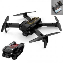 DRONE QUADCOPTER CON CAMERA ANGOLARE 4K, PLEGABILE E BORSO