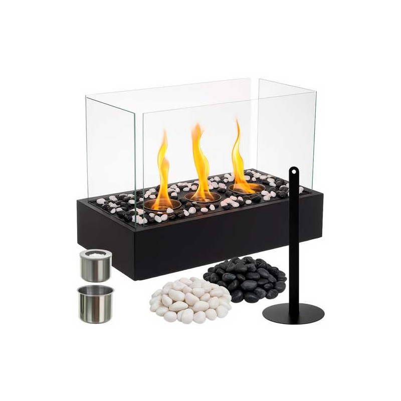 BIOCAMINO IN BIOETANOLO 45X29X20,5 CM