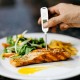TERMOMETRO DIGITALE LCD PER CUCINA CON SONDINA PER VINO E CARNE