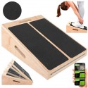 TAVOLA REGOLABILE PER ESERCIZI E ALLUNGAMENTI PER GAMBE E POLPACCI